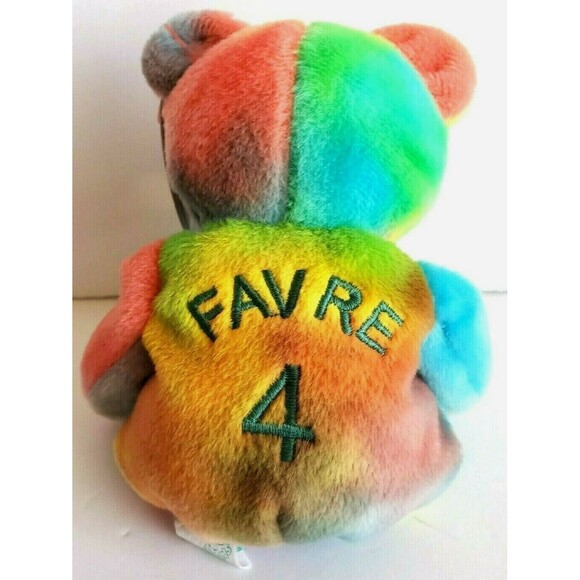 Salvino's Bammers BRETT FAVRE #4 - GREEN BAY PACKERS plush toy with tags - Picture 3 of 3